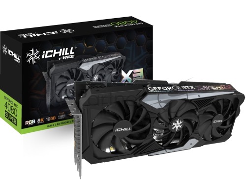 Видеокарта INNO3D RTX 4080 Super iChill X3//RTX4080 Super, HDMI, DP*3, 16G,D6X