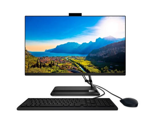 Моноблок AIO Lenovo IdeaCentre 3 27ALC6 Ryzen 7 7730U 16Gb SSD 512Gb AMD Radeon Graphics 27 FHD IPS BT Cam No OS Черный F0FY00M5RK