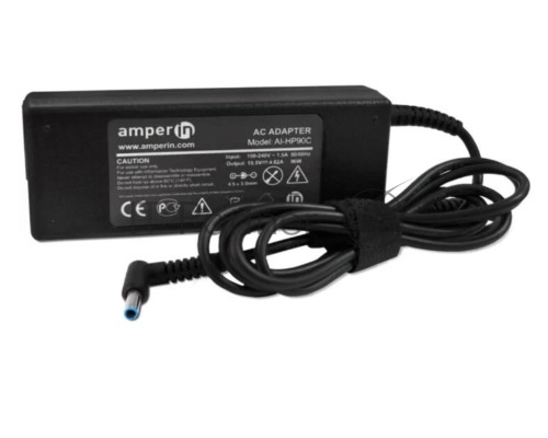 Блок питания (сетевой адаптер) Amperin AI-HP90C для ноутбуков HP 19.5V 4.62A 4.5x3.0mm 90W