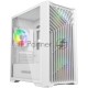 Корпус Powercase Mistral Micro X4W, Tempered Glass, 4х 120mm 5-color fan, белый, mATX  (CMMXW-L4)