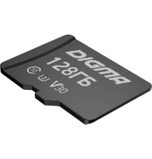Micro SecureDigital 128GB Digma CARD30 V30 + adapter DGFCA128A03