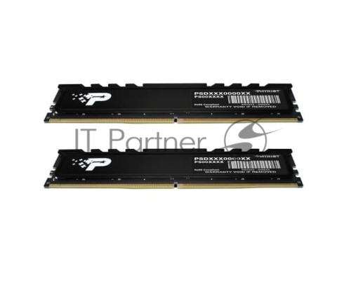 Оперативная память Patriot 32GB DDR5 4800 (2*16Gb) Signature Premium Радиатор 1.1 В черный PSP532G4800KH1 Оперативная память Patriot 32GB DDR5 4800 (2*16Gb) Signature Premium Радиатор 1.1 В черный PSP532G4800KH1