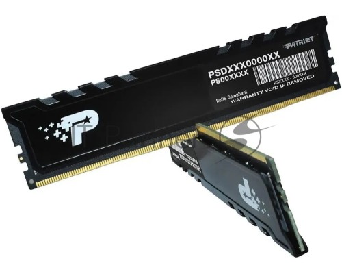 Оперативная память Patriot 32GB DDR5 4800 (2*16Gb) Signature Premium Радиатор 1.1 В черный PSP532G4800KH1 Оперативная память Patriot 32GB DDR5 4800 (2*16Gb) Signature Premium Радиатор 1.1 В черный PSP532G4800KH1