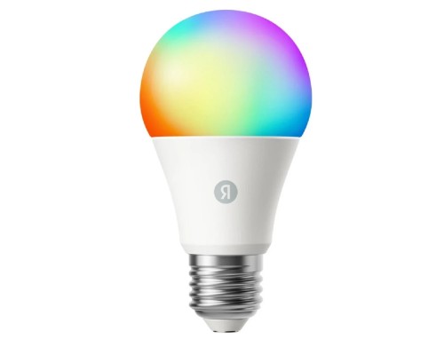[станция/гаджет] Яндекс Умная лампочка Е27, RGB, 806 Лм, Matter over Wi-Fi