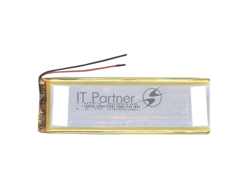 Аккумулятор Li-Pol (батарея) 3*45*145мм 2pin 3.7V/2400mAh