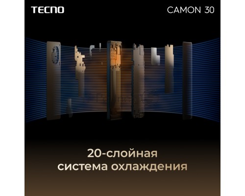 Смартфон Tecno CAMON 30, 8/256Gb, белый