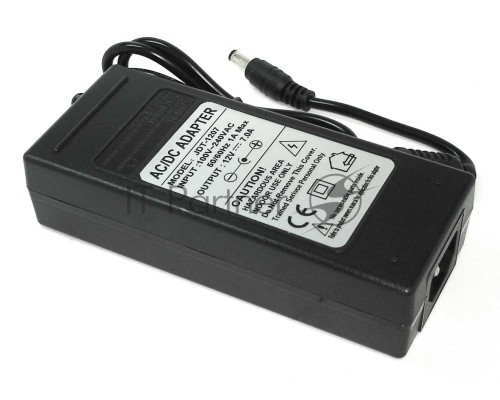 Блок питания для монитора и телевизора LCD 12V, 7A (5.5 x 2.5 mm) OEM