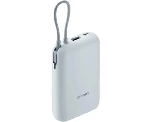 [ Аксессуар] Xiaomi Power Bank 33W 20000mAh (встроенный кабель) синий GL PB2030MI (BHR8975GL)