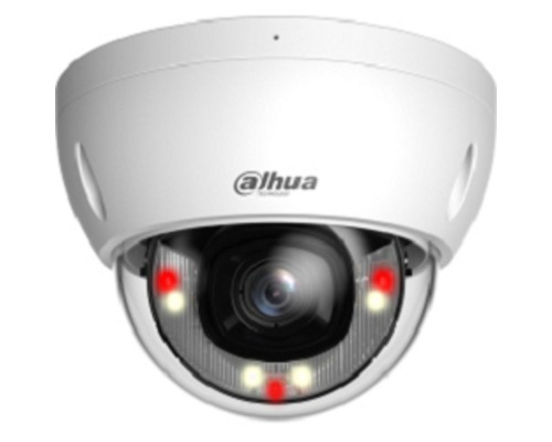 [Видеонаблюдение] DAHUA DH-IPC-HDBW2249EP-S-IL-0280B Уличная купольная IP-видеокамера 2Мп; 1/2.8” CMOS; объектив 2.8мм; WDR(120дБ);  сжатие: H.265+, H.265, H.264+,H.264, MJPEG; 2 поток