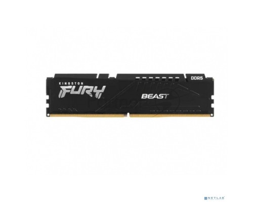 Оперативная память Kingston 16GB DDR5 5200MHz (1*16Gb) DIMM KF552C36BBE-16 Fury Beast Black
