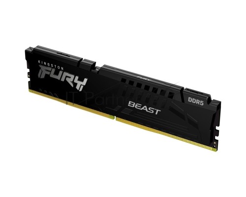 Оперативная память Kingston 16GB DDR5 5200MHz (1*16Gb) DIMM KF552C36BBE-16 Fury Beast Black