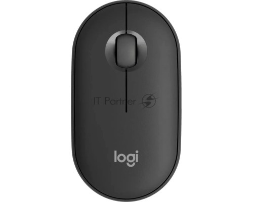 Мышь беспроводная Logitech Pebble 2 M350S графитовый, 4000 dpi, Bluetooth, кнопки - 3