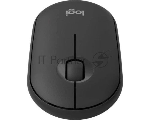Мышь беспроводная Logitech Pebble 2 M350S графитовый, 4000 dpi, Bluetooth, кнопки - 3