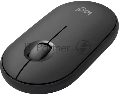 Мышь беспроводная Logitech Pebble 2 M350S графитовый, 4000 dpi, Bluetooth, кнопки - 3