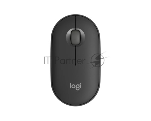 Мышь беспроводная Logitech Pebble 2 M350S графитовый, 4000 dpi, Bluetooth, кнопки - 3