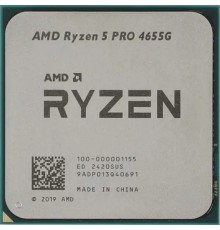 CPU AMD Ryzen 5 PRO 4655G OEM (100-000001155) {3,70GHz, Turbo 4,20GHz, Radeon Graphics AM4}