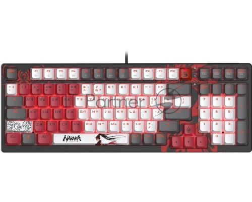 Клавиатура A4Tech Bloody S98 Naraka BLMS Plus механическая черный/красный USB for gamer LED (S98 NARAKA BLMS RED PLUS)