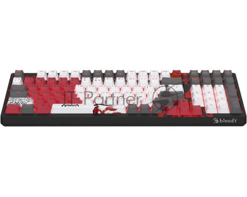 Клавиатура A4Tech Bloody S98 Naraka BLMS Plus механическая черный/красный USB for gamer LED (S98 NARAKA BLMS RED PLUS)
