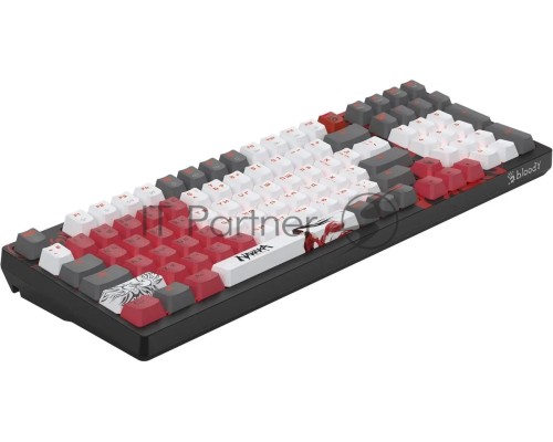Клавиатура A4Tech Bloody S98 Naraka BLMS Plus механическая черный/красный USB for gamer LED (S98 NARAKA BLMS RED PLUS)