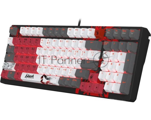Клавиатура A4Tech Bloody S98 Naraka BLMS Plus механическая черный/красный USB for gamer LED (S98 NARAKA BLMS RED PLUS)