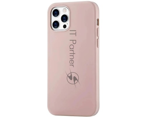 Чехол (клип-кейс) uBear для Apple iPhone 12 Pro Max Touch Case светло-розовый (CS63LR67TH-I20)