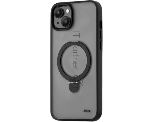 Чехол (клип-кейс) uBear для Apple iPhone 15 Plus Clip Mag Case with MagSafe черный (CS300BL67RG-I23M)