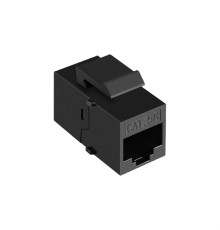 Exegate EX297348RUS Модуль проходной ExeGate CP45-KJ-UC5e (RJ45-RJ45 формата Keystone Jack, Кат.5e, неэкранированный)