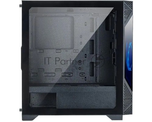 Компьютерный корпус Azza Eclipse черный без БП ATX 9x120mm 5x140mm 2xUSB2.0 1xUSB3.0 audio bott PSU