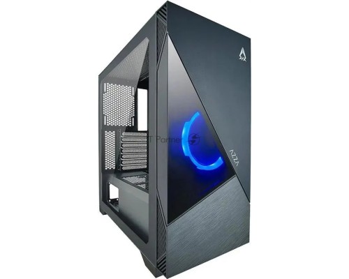 Компьютерный корпус Azza Eclipse черный без БП ATX 9x120mm 5x140mm 2xUSB2.0 1xUSB3.0 audio bott PSU