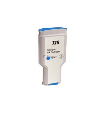 Струйный картридж NV Print 728 (NV-F9K17A) Cyan для HP DesignJet T830/T730 (300 мл)