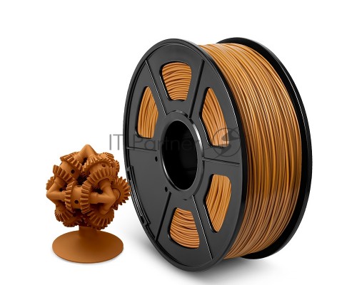 Филамент NVPRINT ABS Coffee для 3D печати диаметр 1.75мм  длина 330 метров  масса 1 кг