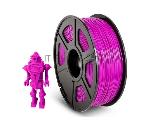 Филамент NVPRINT ABS Fuchsia для 3D печати диаметр 1.75мм  длина 330 метров  масса 1 кг