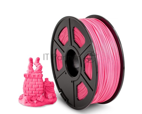 Филамент NVPRINT ABS Pink для 3D печати диаметр 1.75мм  длина 330 метров  масса 1 кг