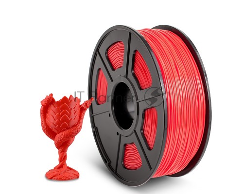 Филамент NVPRINT ABS Red для 3D печати диаметр 1.75мм  длина 330 метров  масса 1 кг