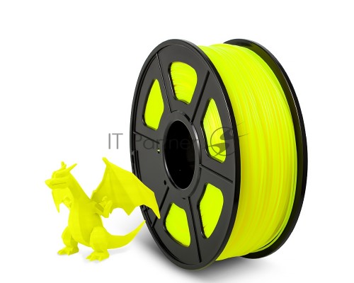 Филамент NVPRINT ABS Yellow для 3D печати диаметр 1.75мм  длина 330 метров  масса 1 кг