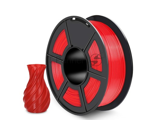 Филамент NVPRINT PETG Red для 3D печати диаметр 1.75мм  длина 330 метров  масса 1 кг