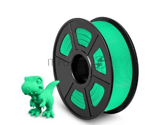 Филамент NVPRINT PLA+ Green для 3D печати диаметр 1.75мм  длина 330 метров  масса 1 кг