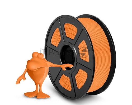 Филамент NVPRINT PLA Matte Orange для 3D печати диаметр 1.75мм  длина 330 метров  масса 1 кг
