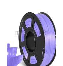 Филамент NVPRINT TPU Trans. Purple для 3D печати диаметр 1.75мм  длина 165 метров  масса 0,5 кг