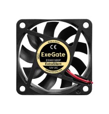 Exegate EX297030RUS Вентилятор 12В DC ExeGate ExtraSilent ES06015B3P (60x60x15 мм, 2-Ball (двойной шарикоподшипник), 3pin, 2500RPM, 17dBA)