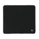 Коврик для мыши Gembird MP-35-30-BLACK, черный, 350х300х3мм, ткань+резина, оверлок, коробка