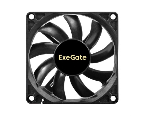 [Вентиляторы] Exegate EX297042RUS Вентилятор 12В DC ExeGate EX08015B3P (80x80x15 мм, 2-Ball (двойной шарикоподшипник), 3pin, 2000RPM, 21dBA)