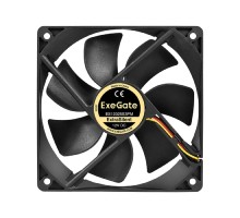 Exegate EX297054RUS Вентилятор 12В DC ExeGate ExtraSilent ES12025S3PM (120x120x25 мм, Sleeve bearing (подшипник скольжения), 3pin+Molex, 1350RPM, 23dBA)