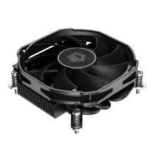Кулер для процессора ID-COOLING IS-30i BLACK LGA1700/1200/115X низкопрофильный высота 30mm (36шт/кор, TDP 100W, PWM, 4 тепл.трубки прямого контакта, FAN 92mm) BOX