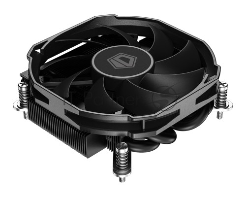 Кулер для процессора ID-COOLING IS-30i BLACK LGA1700/1200/115X низкопрофильный высота 30mm (36шт/кор, TDP 100W, PWM, 4 тепл.трубки прямого контакта, FAN 92mm) BOX