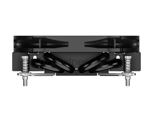 Кулер для процессора ID-COOLING IS-30i BLACK LGA1700/1200/115X низкопрофильный высота 30mm (36шт/кор, TDP 100W, PWM, 4 тепл.трубки прямого контакта, FAN 92mm) BOX