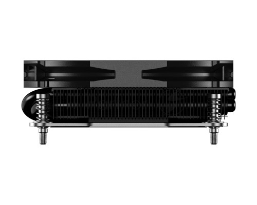Кулер для процессора ID-COOLING IS-30i BLACK LGA1700/1200/115X низкопрофильный высота 30mm (36шт/кор, TDP 100W, PWM, 4 тепл.трубки прямого контакта, FAN 92mm) BOX