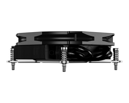 Кулер для процессора ID-COOLING IS-30i BLACK LGA1700/1200/115X низкопрофильный высота 30mm (36шт/кор, TDP 100W, PWM, 4 тепл.трубки прямого контакта, FAN 92mm) BOX