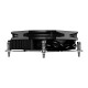 Кулер для процессора ID-COOLING IS-30i BLACK LGA1700/1200/115X низкопрофильный высота 30mm (36шт/кор, TDP 100W, PWM, 4 тепл.трубки прямого контакта, FAN 92mm) BOX