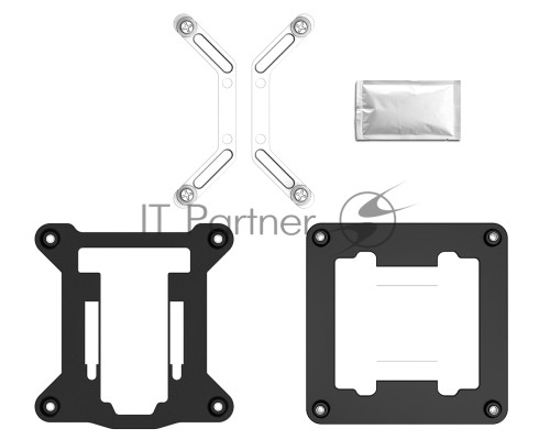 Кулер для процессора ID-COOLING IS-30i BLACK LGA1700/1200/115X низкопрофильный высота 30mm (36шт/кор, TDP 100W, PWM, 4 тепл.трубки прямого контакта, FAN 92mm) BOX